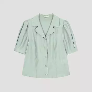 She S MiSS Блузка с открытым воротником Swwblo22120 Mi minted/55