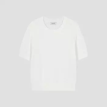 She S miSS Boucle Round Neck Knit SSkpoo22560 Ow off-white/55