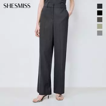 She S miSS Button Long Wide pantS SwwSlo21120 blacks/44