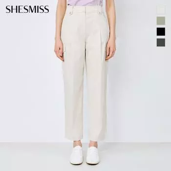 She S miSS Button One Tuck Straight pantS SwwSlo21140 blacks/55