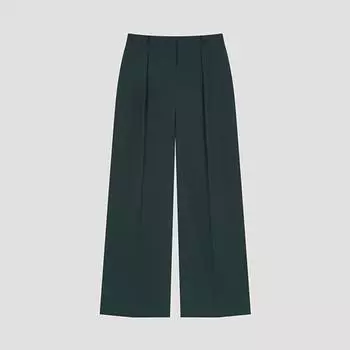 She S miSS Button One Tuck Wide pantS SwwSlo21070 Dg dark gray/44