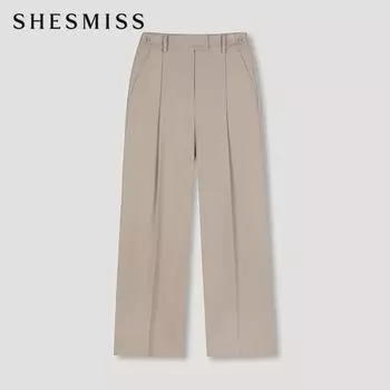 She S miSS Button Tab Wide pantS SwwSln41140 Gb gray beige/44
