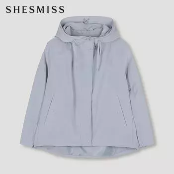 She S miss casual хлопковый джемпер с капюшоном Swwjpo12010 Ll light blue/55