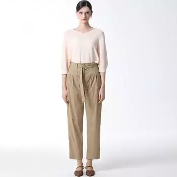 She S Miss Cool Touch Pin Tuck Belty PantS Цена 208 000 вон BEIGE (BE) E/55