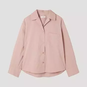 She S miSS Cotton baSic Open Collar Shirt SwwStp12090 Pi Pink/55