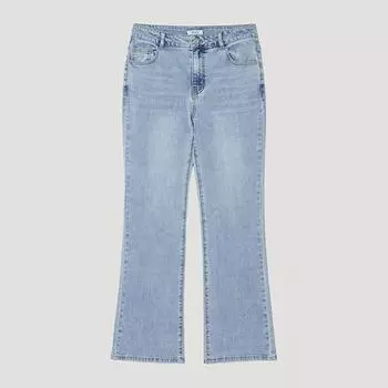 [She S miSS] Cotton Blend Bootcut Denim pantS SSmSlp22030 Ll light blue/55