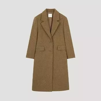 She S miSS Длинное пальто из смеси шерсти Swwcto42010 Ca Camel/55