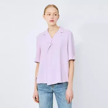 She S miSS Drape Collar blouSe Swwblo22010 blacks/55