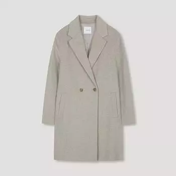 [She S miSS] Двойное пальто свободного кроя Swhctn42070 Me MELANGE BEIGE/77