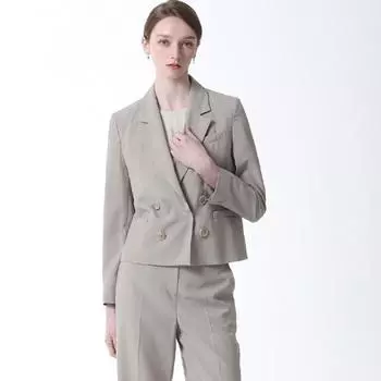 She S miSS Двойной карман Короткий пиджак Цена 298 000 вон beige (BE)/55