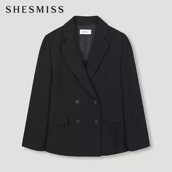 She S Miss Двубортный жакет SwSjkn41030 Bk blacks/55
