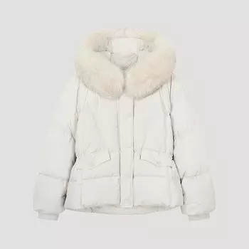 She S miSS Джемпер из меха лисы и утиного пуха SSdjpo42050 Cr creamy/55