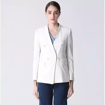 She S Miss Elegant Двойная куртка без воротника Light beige (LB)/55