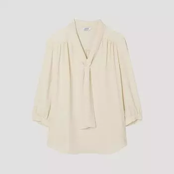 [She S miSS] Фирменная блузка с завязкой на шее Swwblp22010 фунтов light beige/55