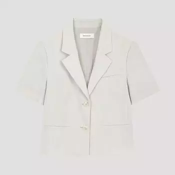 She S miSS Формальный пиджак с двумя пуговицами SwSjko21010 Gb gray beige/55