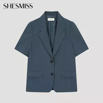She S miSS формальный пиджак с короткими рукавами Swwjko21060 Dl dark blue/55