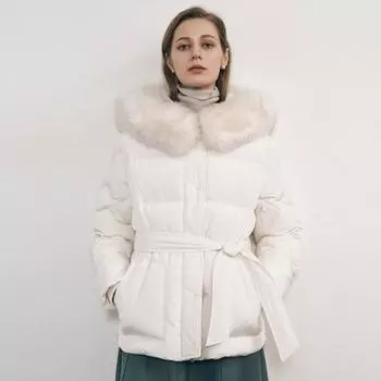 She S Miss Fox Fur Джемпер из гусиного пуха SSgjpn41040 beige/55