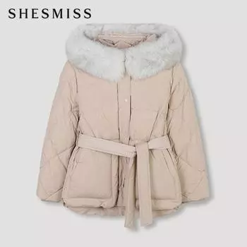 She S Miss Fox Fur Джемпер из гусиного пуха SSgjpn41040 Be beige/55