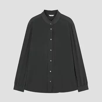 She S miSS Frill Neck blouSe Swwblo41010 Dg dark gray/55