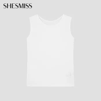 She S Miss Футболка без рукавов с круглым вырезом SajTSo22040 Iv Ivory/00