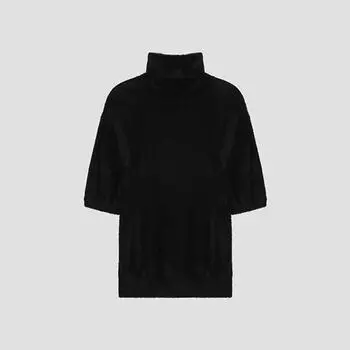 She S miSS Волосатая полуводолазка вязаная SSkpoo42880 Bk blacks/55