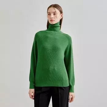 She S miSS High Neck Rib Knit SSkpon42720 MELANGE BEIGE/55