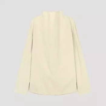 She S miss Хлопковая блузка с воротником-хомут SWWBLO41060 blacks/55