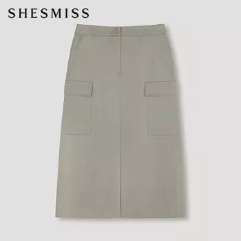 She S miSS Юбка с карманами-карго SwwSko11010 Kh Khaki/55