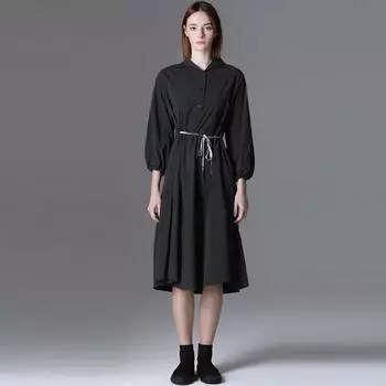 She S Miss Julia длинное платье с кольцом на талии и капюшоном DARK BEIGE (DB)/55