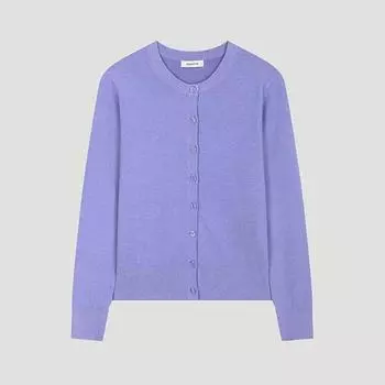 [She S miSS] Кардиган на пуговицах с круглым вырезом SSkcdo12510 Lv light violet/55