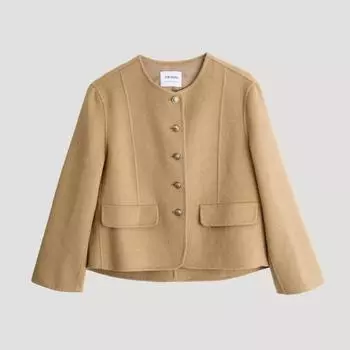 [She S miSS] Кашемировый жакет ручной работы Swhjko41010 Ca Camel/66