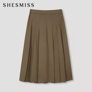 She S miss классическая плиссированная юбка SwwSkn41030 Ca Camel/44