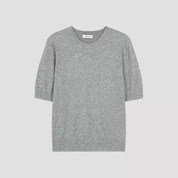 She S miss Круглый вырез, половина рукава, трикотаж SSkpoo32570 Mg MELANGE GRAY/55