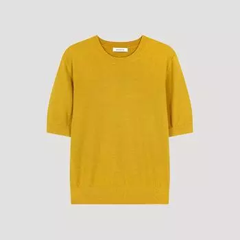 She S miss Круглый вырез, половина рукава, трикотаж SSkpoo32570 Mt mustard/55