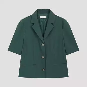 She S miSS Куртка с короткими рукавами и металлическими пуговицами Swwjko22070 Gn painted/55