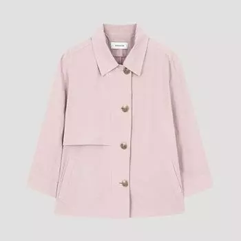 She S miSS Льняная куртка с клапаном для пистолета Swwjko22060 Lp light pink/55