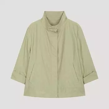 She S miSS Льняной джемпер с высоким воротником и отворотом Swwjpo22040 Be beige/55