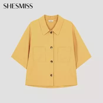 She S miSS Linen Out Pocket Shirt SwwSto22130 Or oranges/55