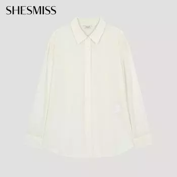 She S miSS Linen Solid baSic Shirt SwwSto22580 Ow off-white/55