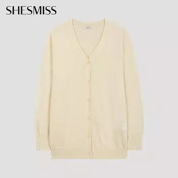 She S miSS looSe Fit Summer Long Cardigan SSkcdo22030 Cr creamy/55