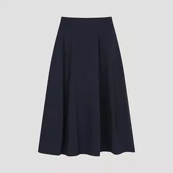 She S miSS Макси расклешенная длинная юбка SwwSko21020 Dn DARK NAVY/44