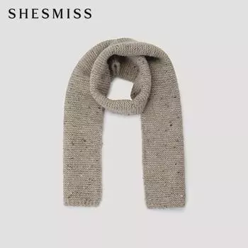 She S miSS Melange Muffler SSamfn42510 Db dark beige/00