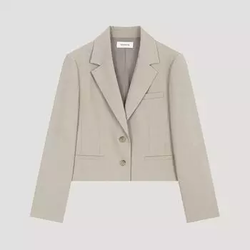 Она S miSS Минимальная укороченная куртка SwSjko11050 Be beige/55