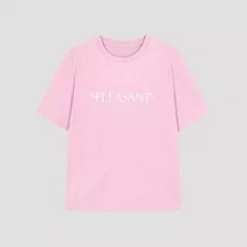 She S Miss Минимальная надпись Футболка с коротким рукавом SSjTSo22020 Pi Pink/55