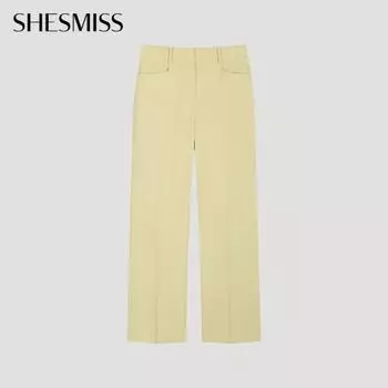 She S miSS Minimal Slit Slim pantS SwwSlo22100 Ly light yellow/55