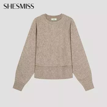 She S miss Многослойный вязаный пуловер SSkpoo41080 Be beige/55