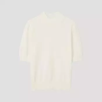 Она S miSS Водолазка Рукав до локтя Вязаный SSkpop12080 Iv Ivory/55