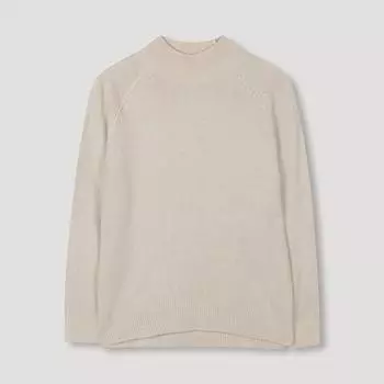 She S miSS Mock Neck Soft Knit Top SSkpon42070 Ot oatmeal/55