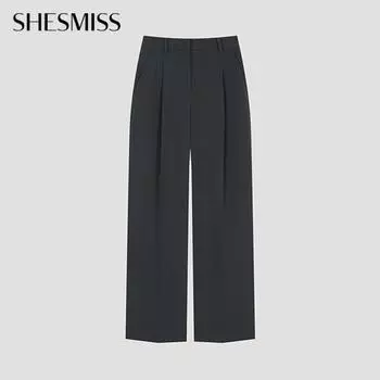 She S miSS Modern One Tuck Straight pantS SwwSlo32070 Ch charcoal/44