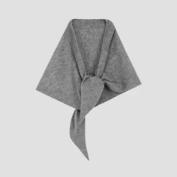 She S miSS Мягкий вязаный шарф Scamfo42040 Lg light gray/00